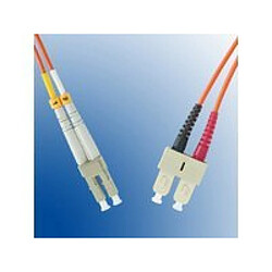 Avis Disney LC/UPC-SC/UPC 1.5M 50/125 OM3 Multimode Duplex LSZH Aqua