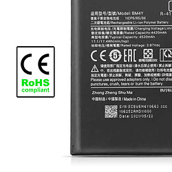 Acheter Avizar Batterie Interne pour Xiaomi Poco F3 4520 mAh Compatible Remplace BM4Y