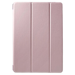 Etui en PU trois volets or rose pour votre Apple iPad Air 2