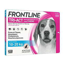 FRONTLINE TRI-ACT 10-20kg - 3 pipettes