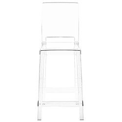 Acheter Beliani Tabouret de bar Set de 2 Transparent WELLINGTON