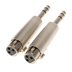 Adaptateur audio XLR femelle 3 broches pas cher