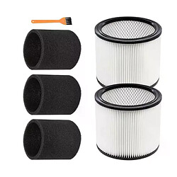 Filtres à manchon en mousse pour aspirateur de magasin, pour la plupart des aspirateurs humides/secs de 5 Gallons et plus, 6 pièces, Vac 9030400,90304,903 04 00 90350