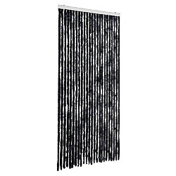 vidaXL Rideau anti-mouches anthracite 100x230 cm chenille