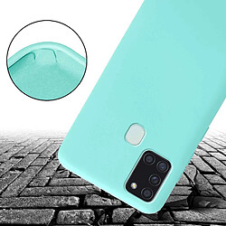 Cadorabo Etui Samsung Galaxy A21s Coque en Turquoise pas cher