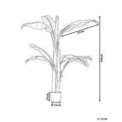 Avis Beliani Plante artificielle BANANA TREE 154 cm