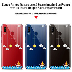 Avis Caseink Coque arrière Samsung Galaxy A20 (6.4 ) Gel HD [ Nouvelle Collection - Souple - Antichoc - Imprimé en France] Petit Bateau en Mer