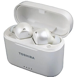 Avis TOSHIBA RZE-BT1050EW Ecouteurs True Wireless intra auriculaire Bluetooth - Active Noise Cancelling - Boitier de charge - Blanc Perle