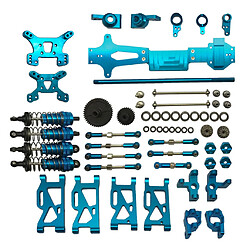 WLtoys 144001 Kit Métallique De Mise à Niveau RC Pièces Arbres De Transmission Pour Bras Bleu pas cher