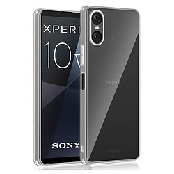 Htdmobiles Coque pour Sony Xperia 10 VI - housse etui silicone gel fine + film ecran - TRANSPARENT TPU