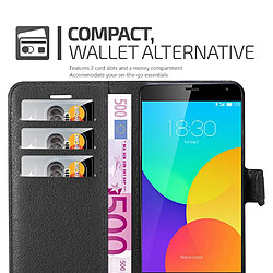 Cadorabo Coque MEIZU MX4 Etui en Noir pas cher