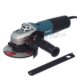 Makita 9565 CVR 1400 watt 125 mm meuleuse d'angle avec contrôle de vitesse.