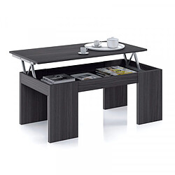 Dansmamaison Table basse relevable Gris - ANNA