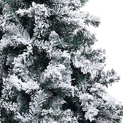 vidaXL Arbre de Noël artificiel pré-éclairé et boules vert 150 cm PVC