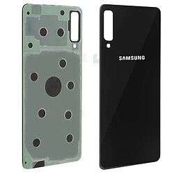 Avizar Cache batterie Samsung Galaxy A7 2018 Coque arrière de remplacement - Noir