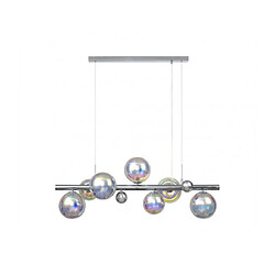 Acheter Luminaire Center Suspension 7 ampoules Chrome poli,irisé