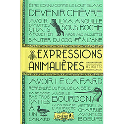 Expressions animalières