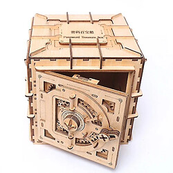 Acheter Universal Puzzle Boîte au trésor de code en bois Puzzle de transmission mécanique