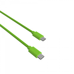 Jaym Câble USB-C vers Type-C 3A - 1,5 mètres - Collection POP - Vert pas cher