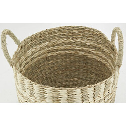 Acheter Aubry Gaspard Cache-pots en jonc de mer naturel tressé (lot de 3).