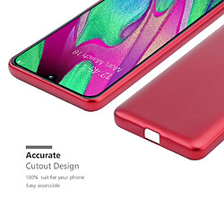 Cadorabo Coque Samsung Galaxy A40 Etui en Rouge pas cher