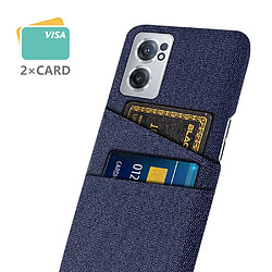 Coque en TPU anti-chocs avec porte-cartes, bleu pour votre OnePlus Nord CE 2 5G