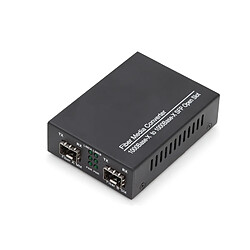 Digitus DN-82133 convertisseur de support réseau 1000 Mbit/s 1550 nm Multimode, Monomode Noir