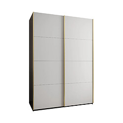 Abiks Meble Armoire à portes battantes Lux 1 245,5/170/64 2 portes