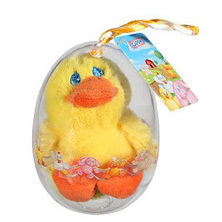 Gipsy - 070376 - Peluche - Oeuf Petit Poulailler - Canard - 11 Cm