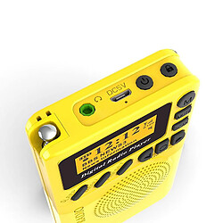 Universal Radio de poche Portable DAB + Radio numérique Batterie rechargeable Radio FM Affichage LCD Prise UE Haut-parleur Drop Transport | Radio