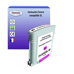 Cartouche compatible avec HP OfficeJet Pro 8000, Pro 8000 Enterprise remplace HP 940XL Magenta - T3AZUR