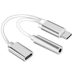 GUPBOO Adaptateur USB Type-C USB-C - Prise casque HF,JL1538