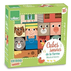 Vilac Cubes sonores de la ferme