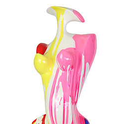 Figurine Féminine Kuatéh Hazel 31x19x89 cm Multicolore pas cher