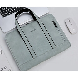 13 pouces Sac Liner simple ordinateur portable Fashion PU Doublure de sac Convient pour ultra-mince ordinateur portable Apple Macbook Bleu