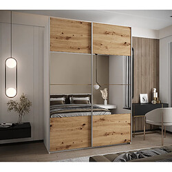 Abiks Meble Armoire à portes battantes Lux 4 245,5/170/64 2 portes