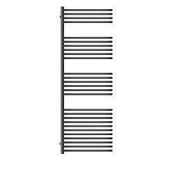 LuxeBath Radiateur porte-serviettes design Partition à eau en acier anthracite 50x160 cm