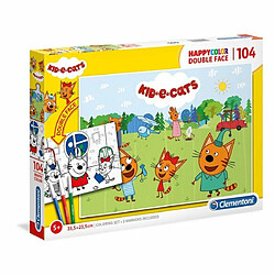 Ludendo Puzzle SuperColor 104 pièces - Kid-e-Cat