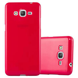 Cadorabo Coque Samsung Galaxy GRAND PRIME Etui en Rouge