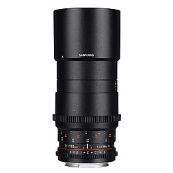 Samyang 100mm T3.1 VDSLR Ed UMC Macro Objectif Noir