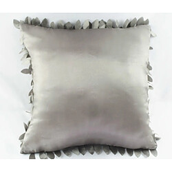 42 * Cas De Couverture D'oreiller 42cm Tombé Feuille De Lancer La Taille De Coussin Décor Gris