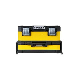 STANLEY Boite a outils a tiroir jaune 51cm vide