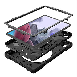 Eiger Coque pour Galaxy Tab A7 Lite Protection Complète avec Poignée rotative à 360° Noir