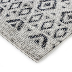 Avis Thedecofactory FERRY - Tapis esprit scandinave à motifs losanges gris beige 120x170