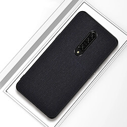 Wewoo Coque Souple Housse de protection en tissu antichoc PC + TPU pour OnePlus 7 noir