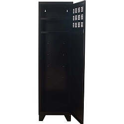 Acheter Pierre HENRY Armoire de rangement métal 1 porte Noir mat.