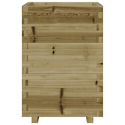 Acheter vidaXL Jardinière 50x50x72,5 cm bois de pin imprégné