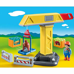 Playmobil® Grue de chantier Playmobil 1.2.3 70165