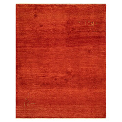 Acheter Vidal Tapis de laine 194x153 rouge Gabbeh Shouli