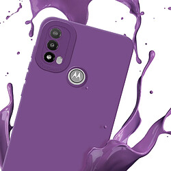 Cadorabo Coque Motorola MOTO E20 Etui en Lilas